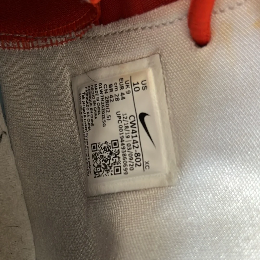 Nike Kyrie 6 TB PROMO. TEAM ORANGE/WHITE-WHITE. - Picture 9 of 9